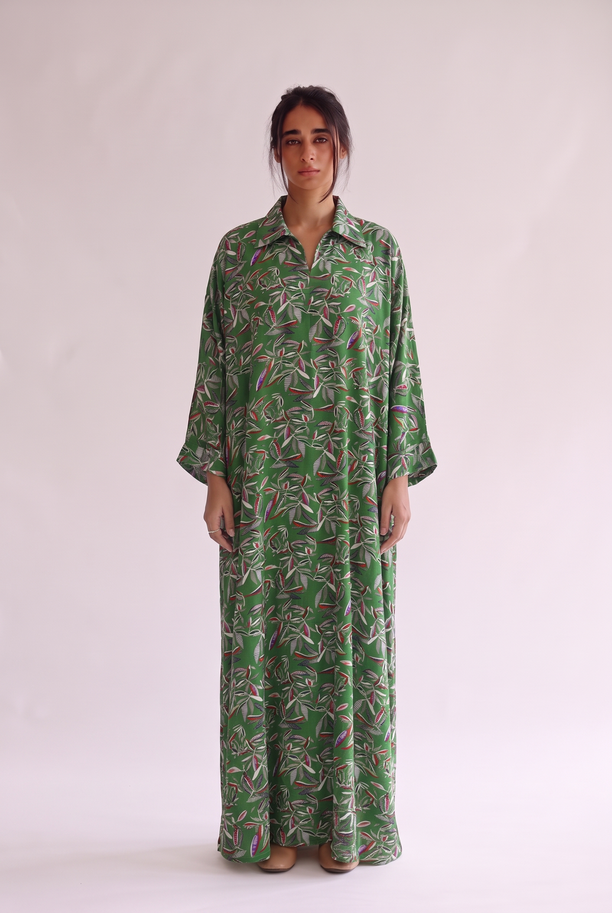 Shirt Collar Beautiful & Tall Kaftan 314