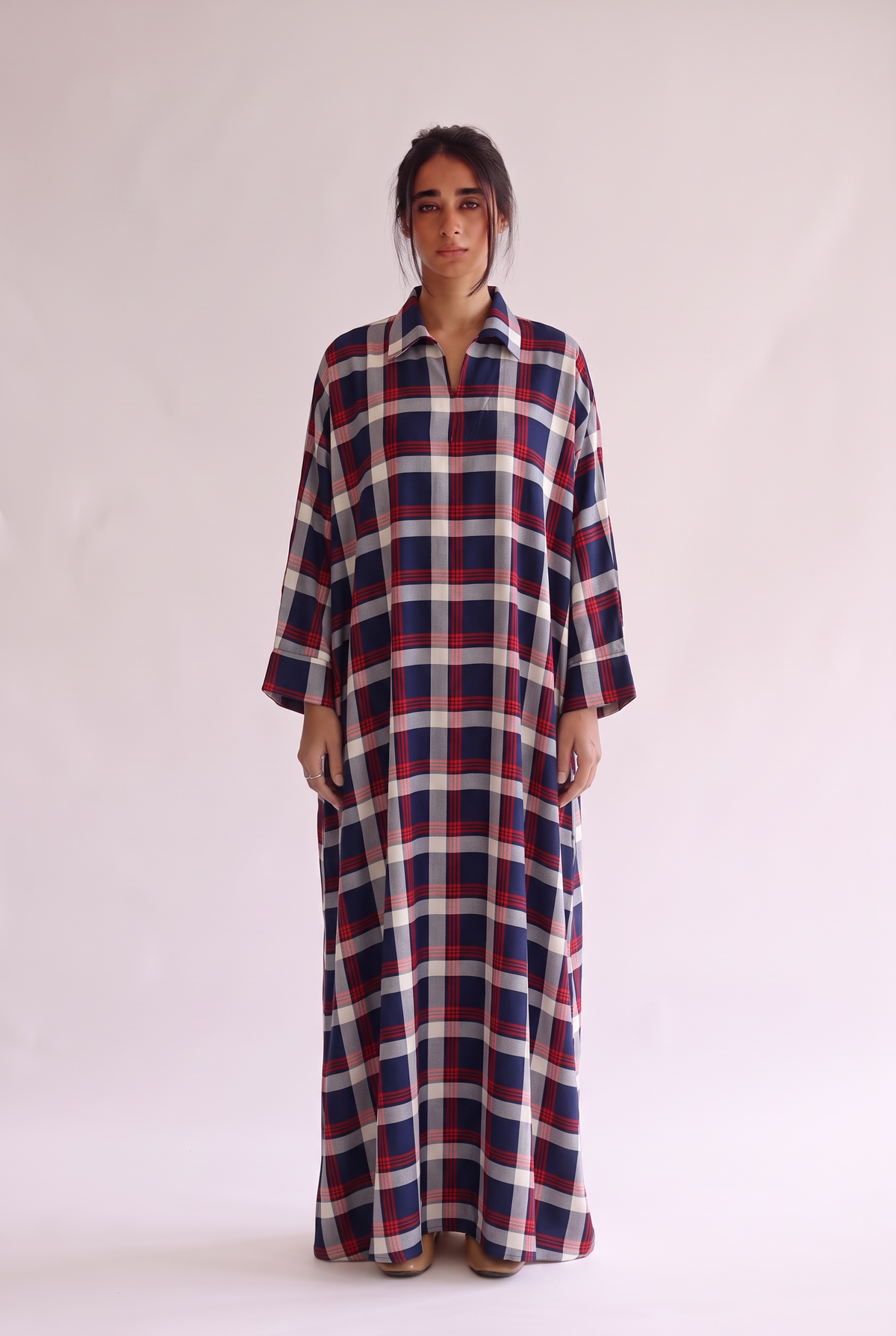 Shirt Collar Beautiful & Tall Kaftan 313