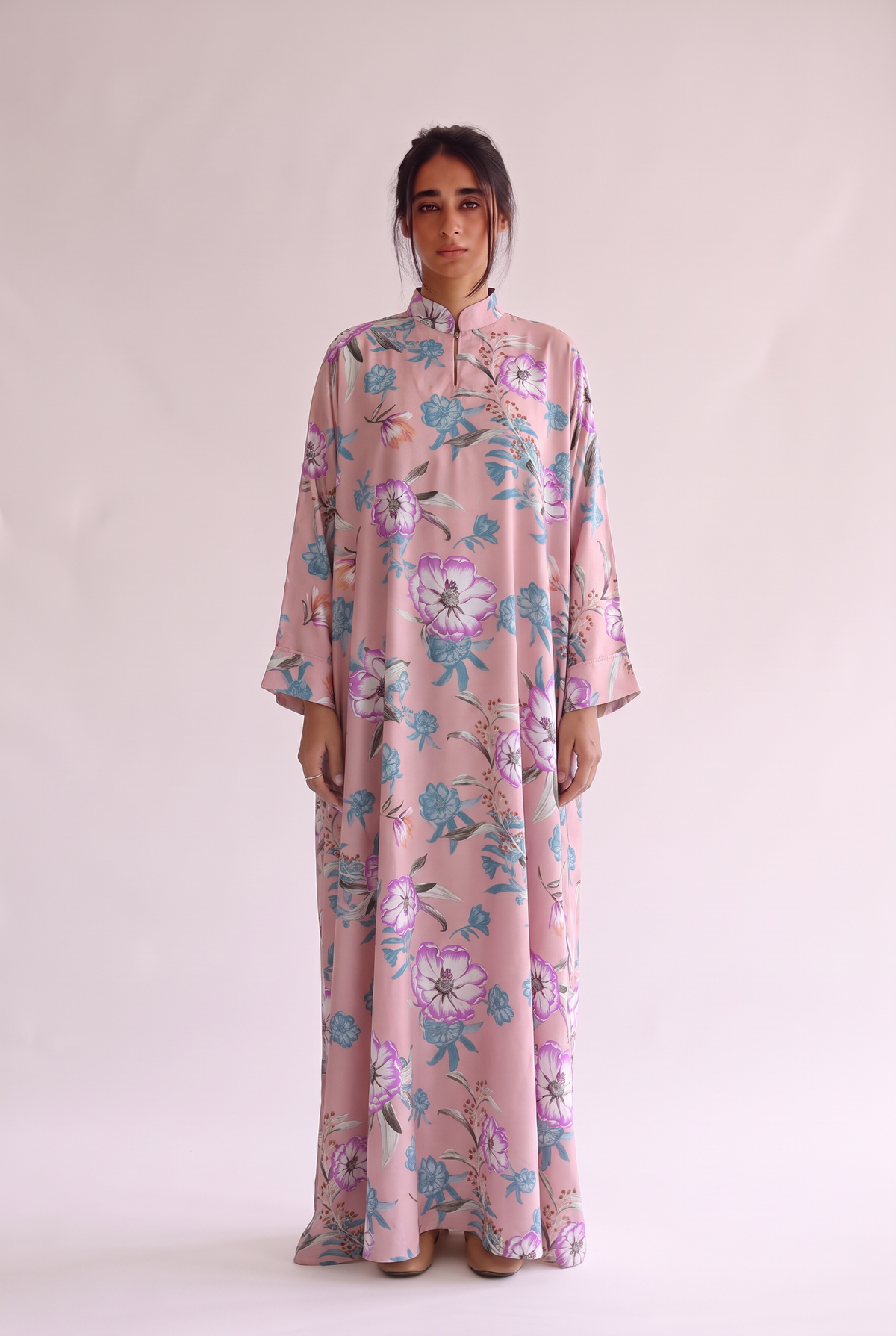 Chinese Shirt Collar Beautiful & Tall Kaftan 301