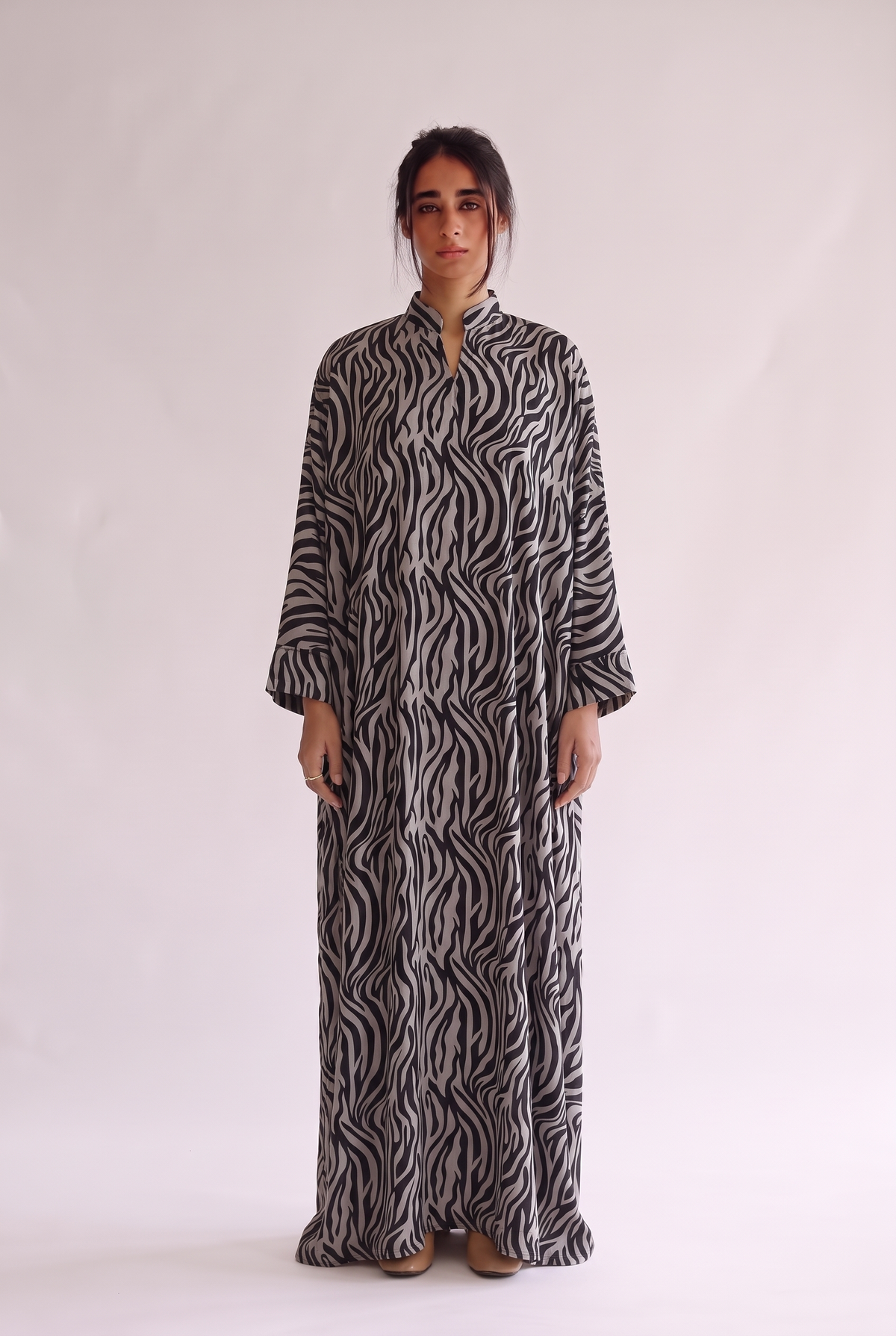 Chinese Shirt Collar Beautiful & Tall Kaftan 308