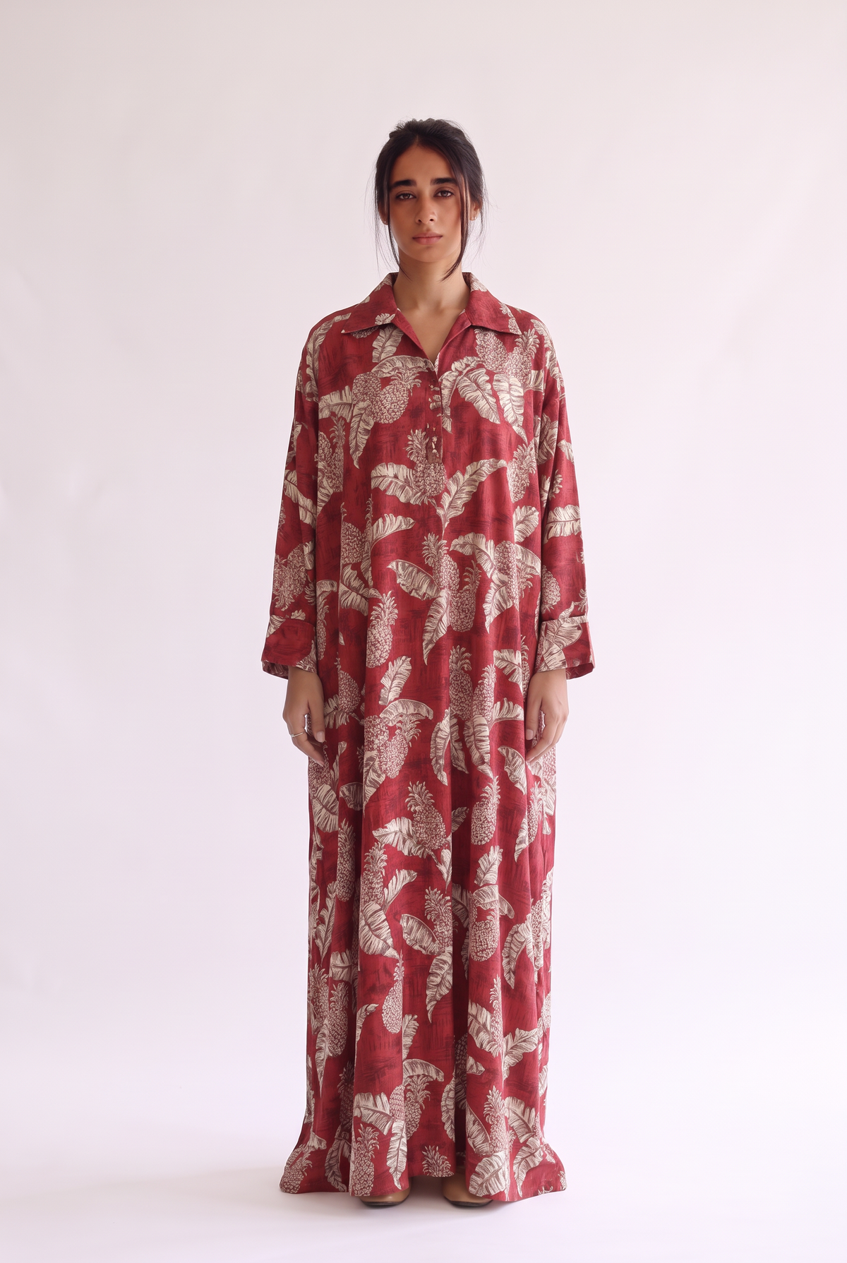 Shirt Collar Beautiful & Tall Kaftan 320