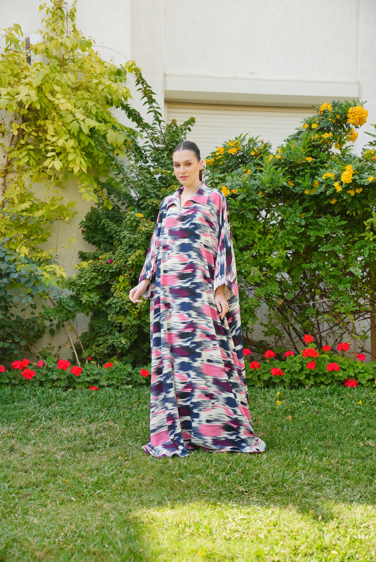 Shirt Collar Beautiful & Tall Kaftan 32