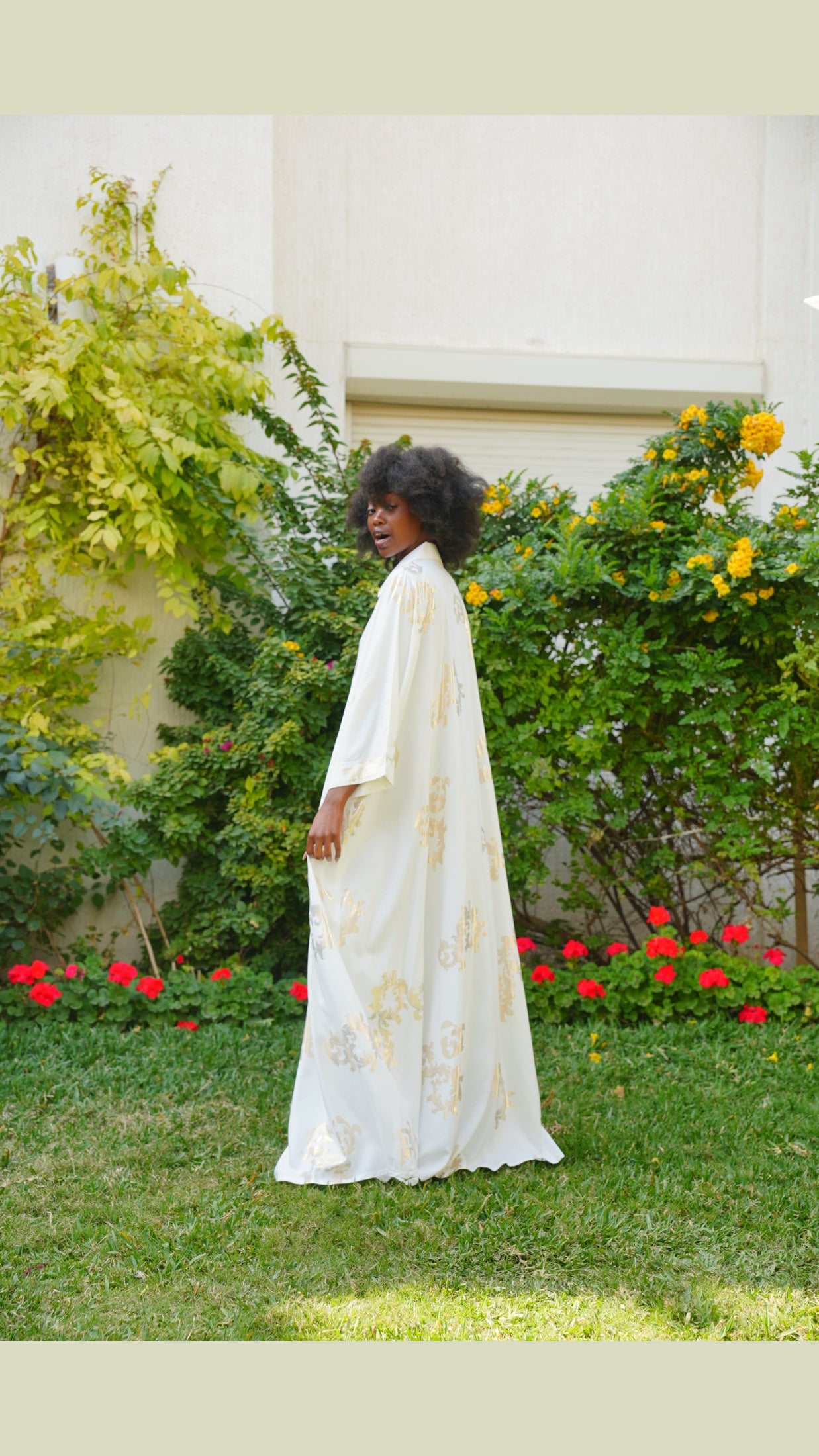 قفطان طويل وجميل بياقة قميص 33