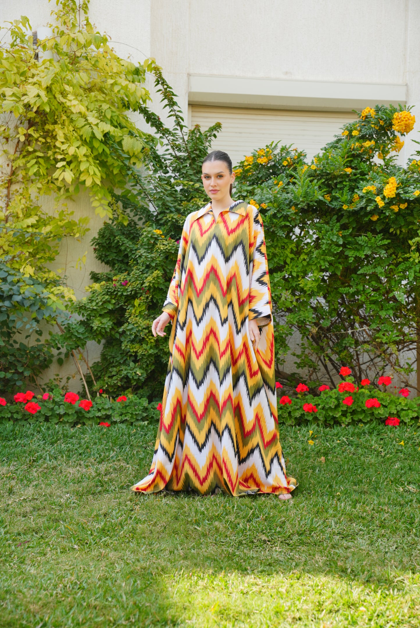 Shirt Collar Beautiful & Tall Kaftan 38