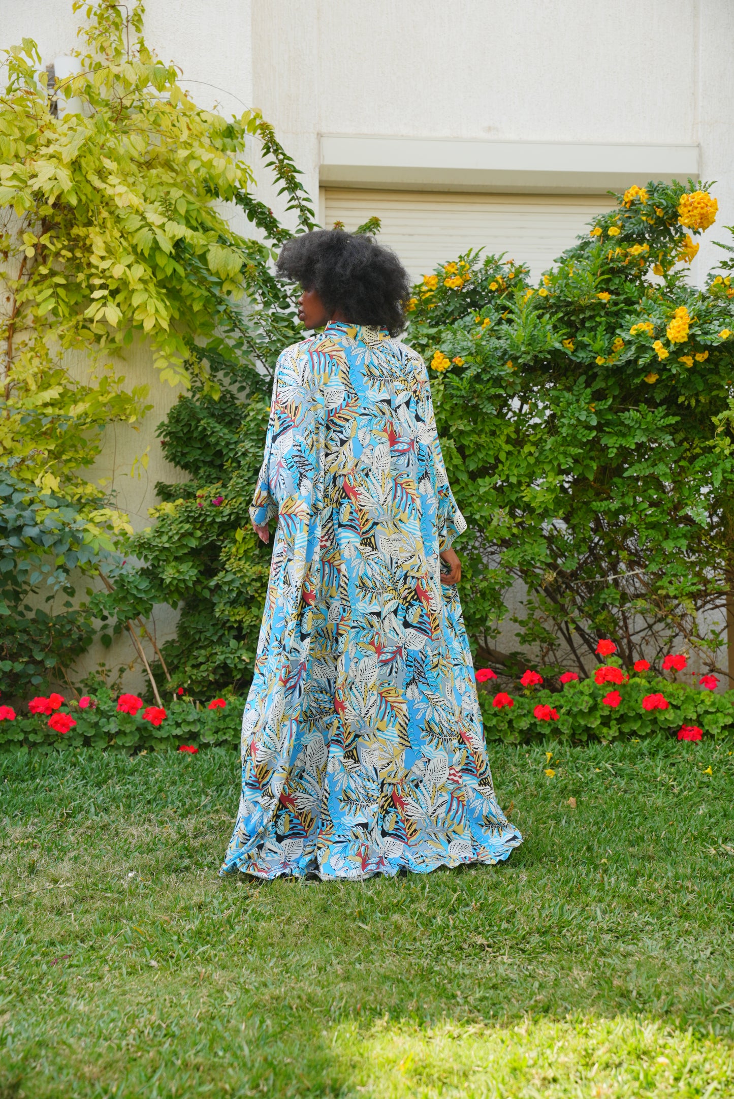 Beautiful & Tall Chinese Collar Kaftan 41