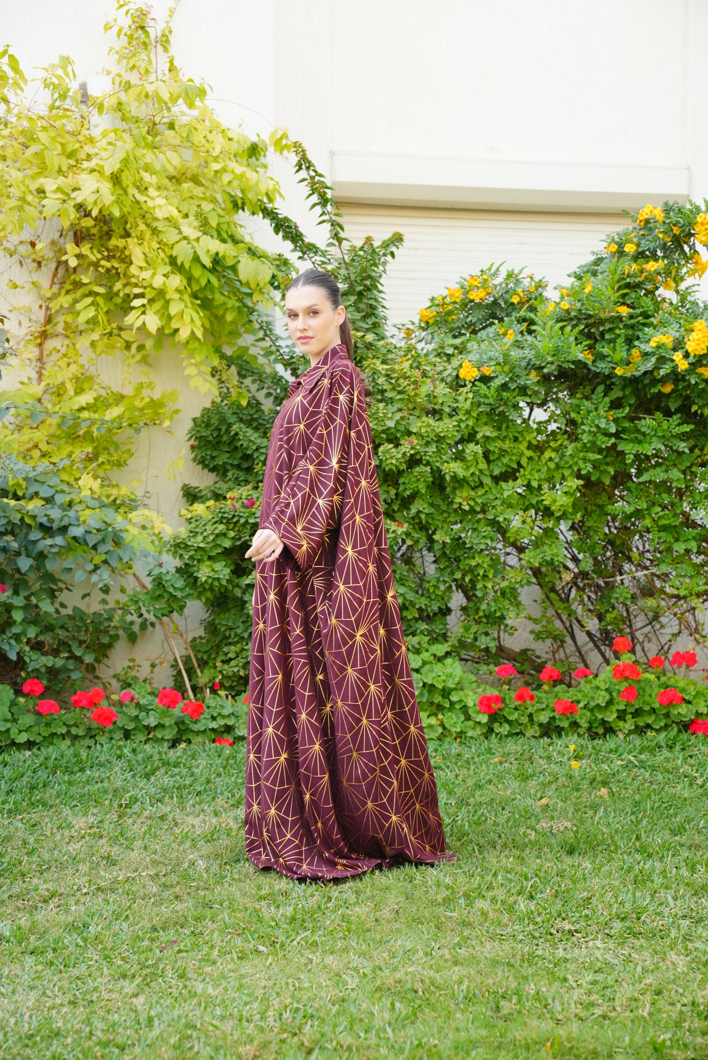 Shirt Collar Beautiful & Tall Kaftan 54