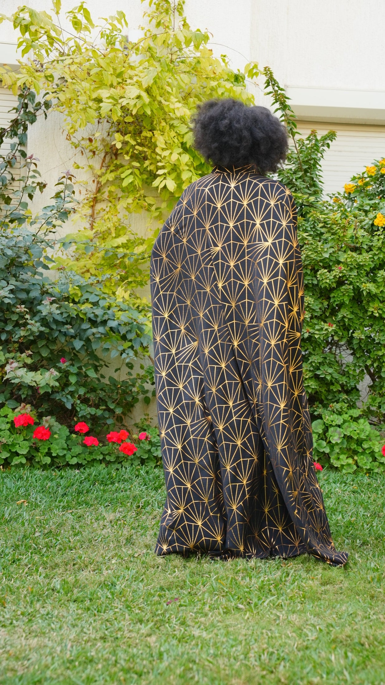 قفطان طويل وجميل بياقة صينية 61