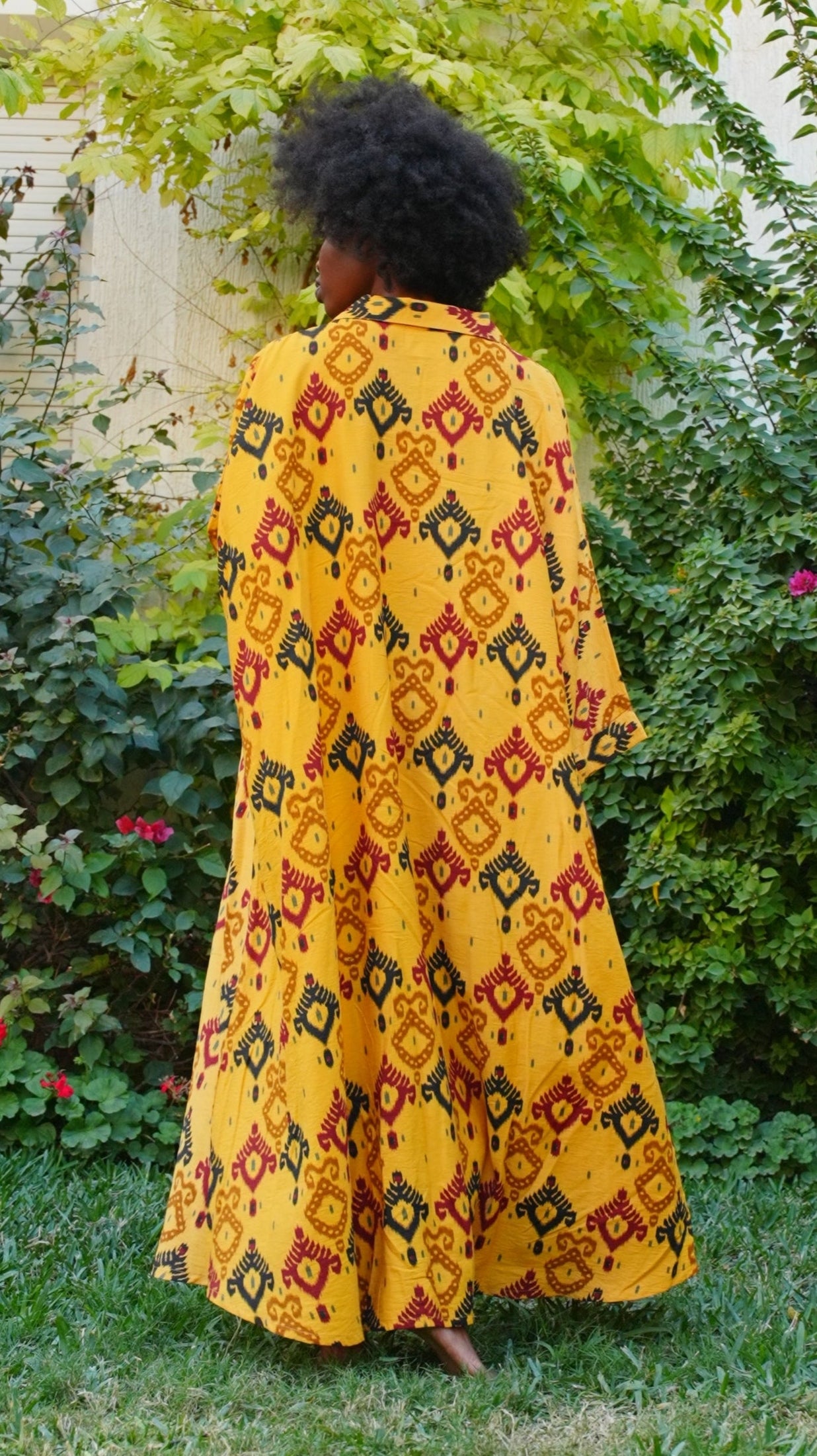 Shirt Collar The Mustard Kaftan