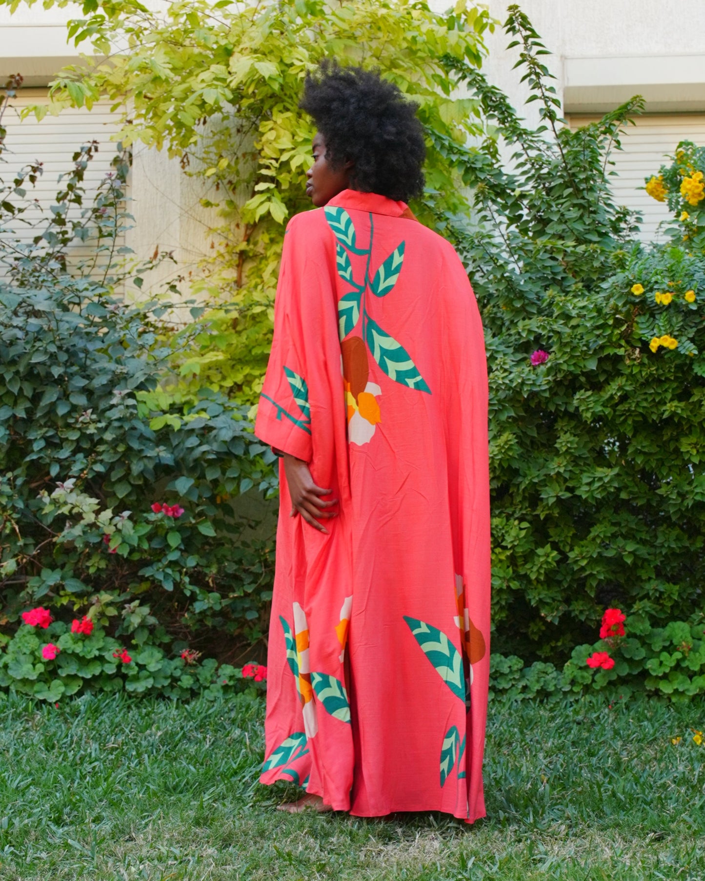 The Coral Kaftan