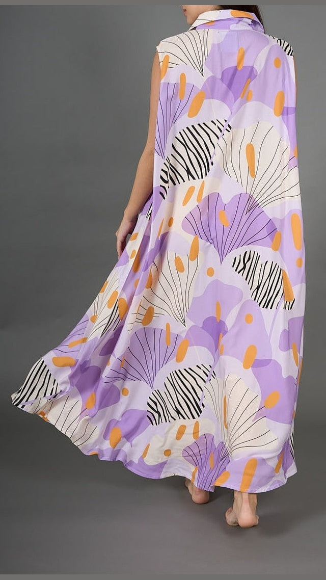 تألقي واشعري بأفضل ما لديكِ: قفطان بدون أكمام