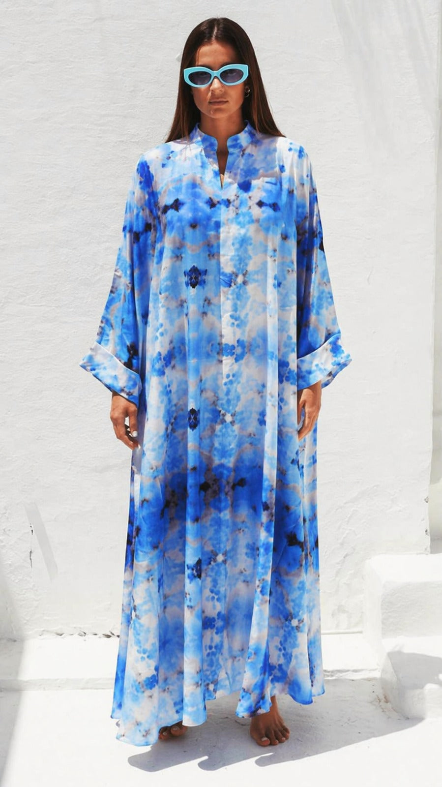 Shirt Collar Elegant Kaftan 117 Chinese