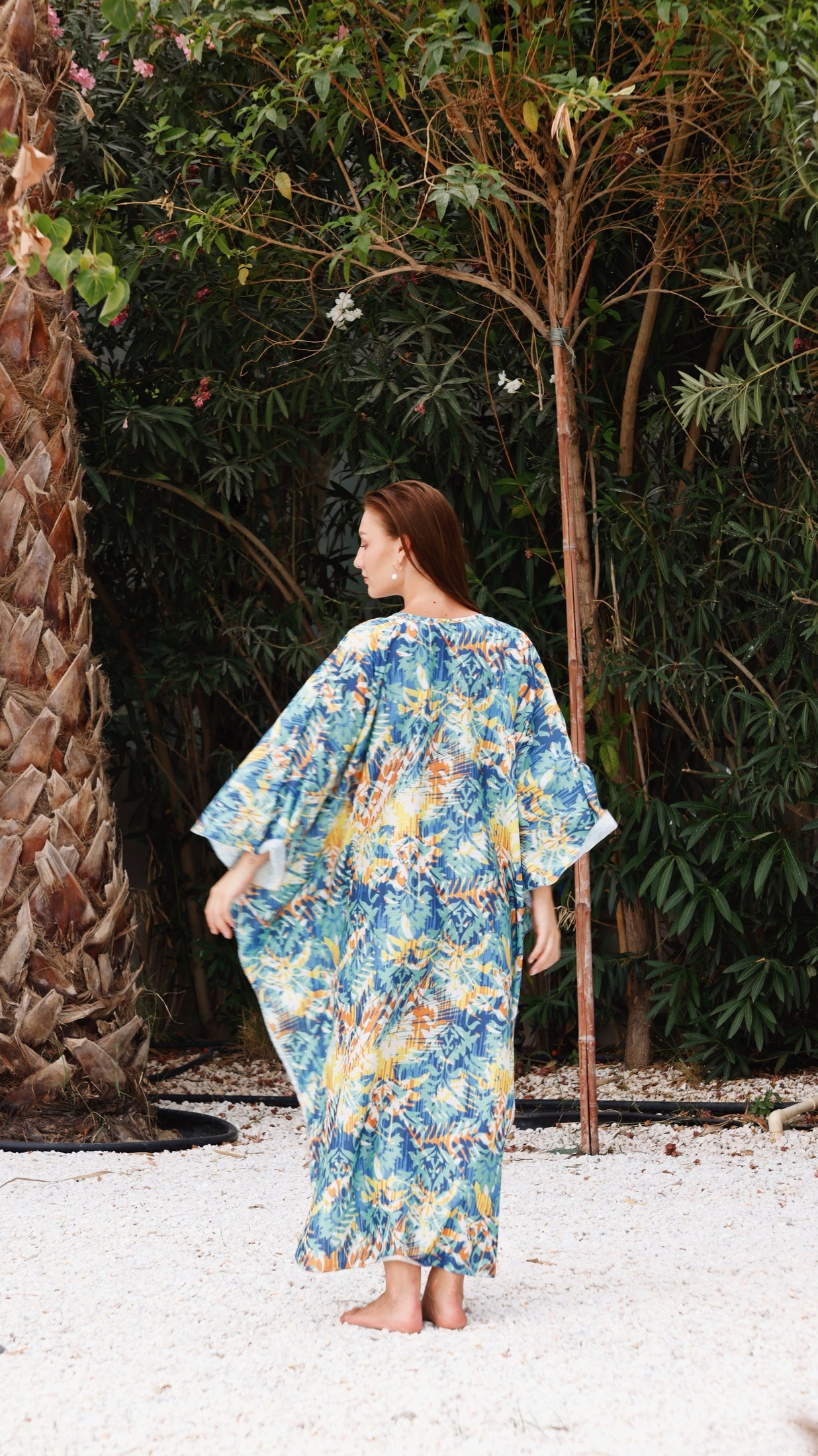 فستان صيفي للشاطئ والمنتجعات