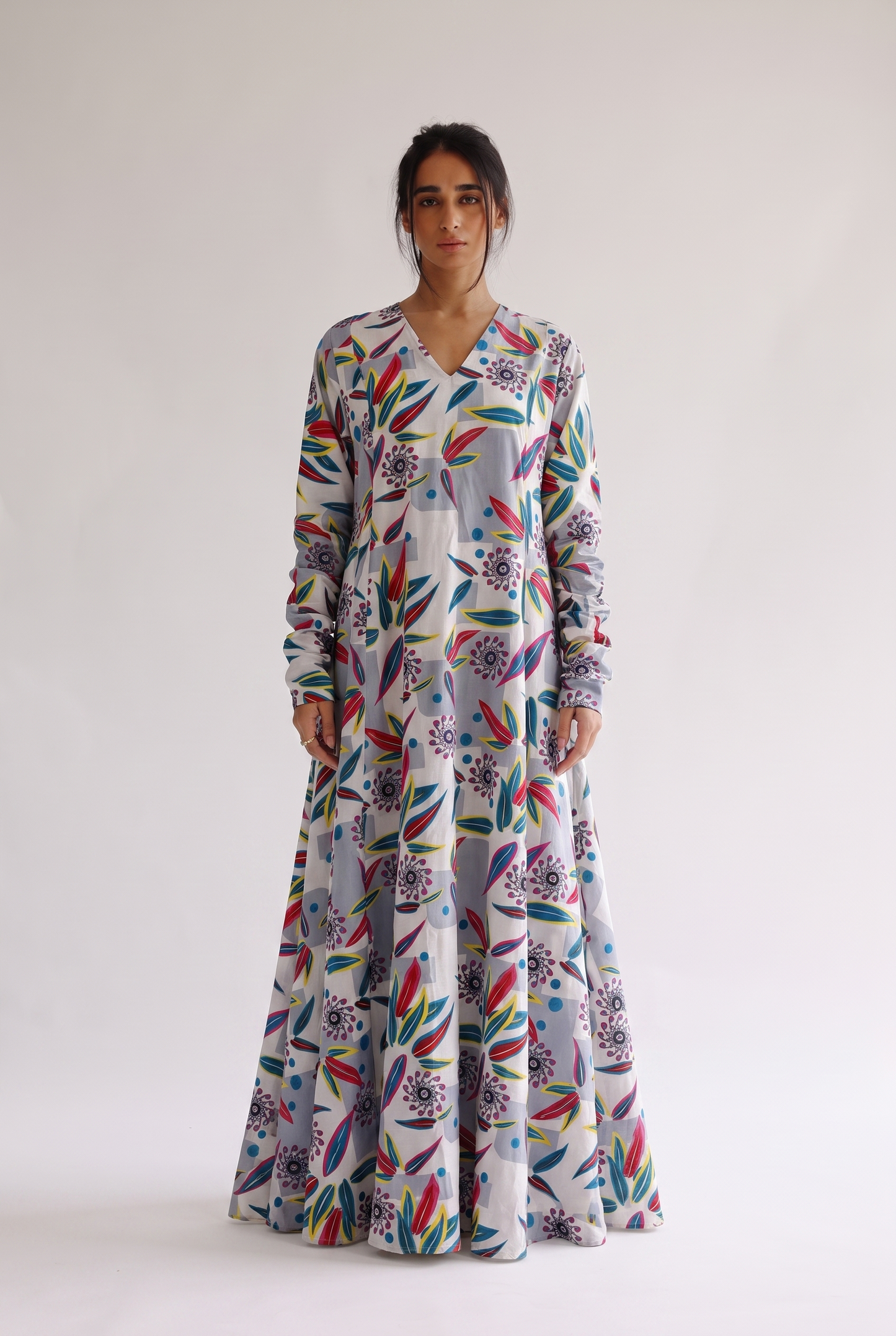 Flow A-Line cotton kaftan 4