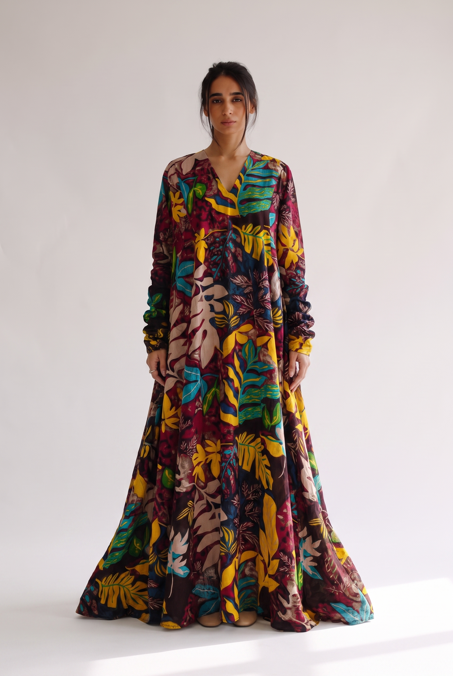 Flow A-Line cotton kaftan 6