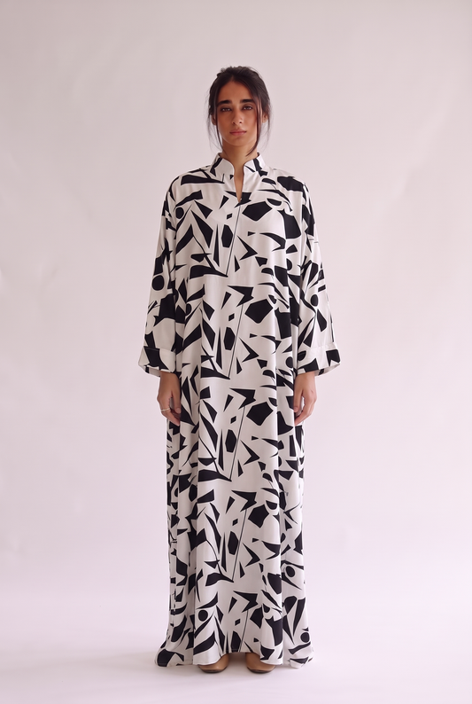 Chinese Shirt Collar Beautiful & Tall Kaftan 302