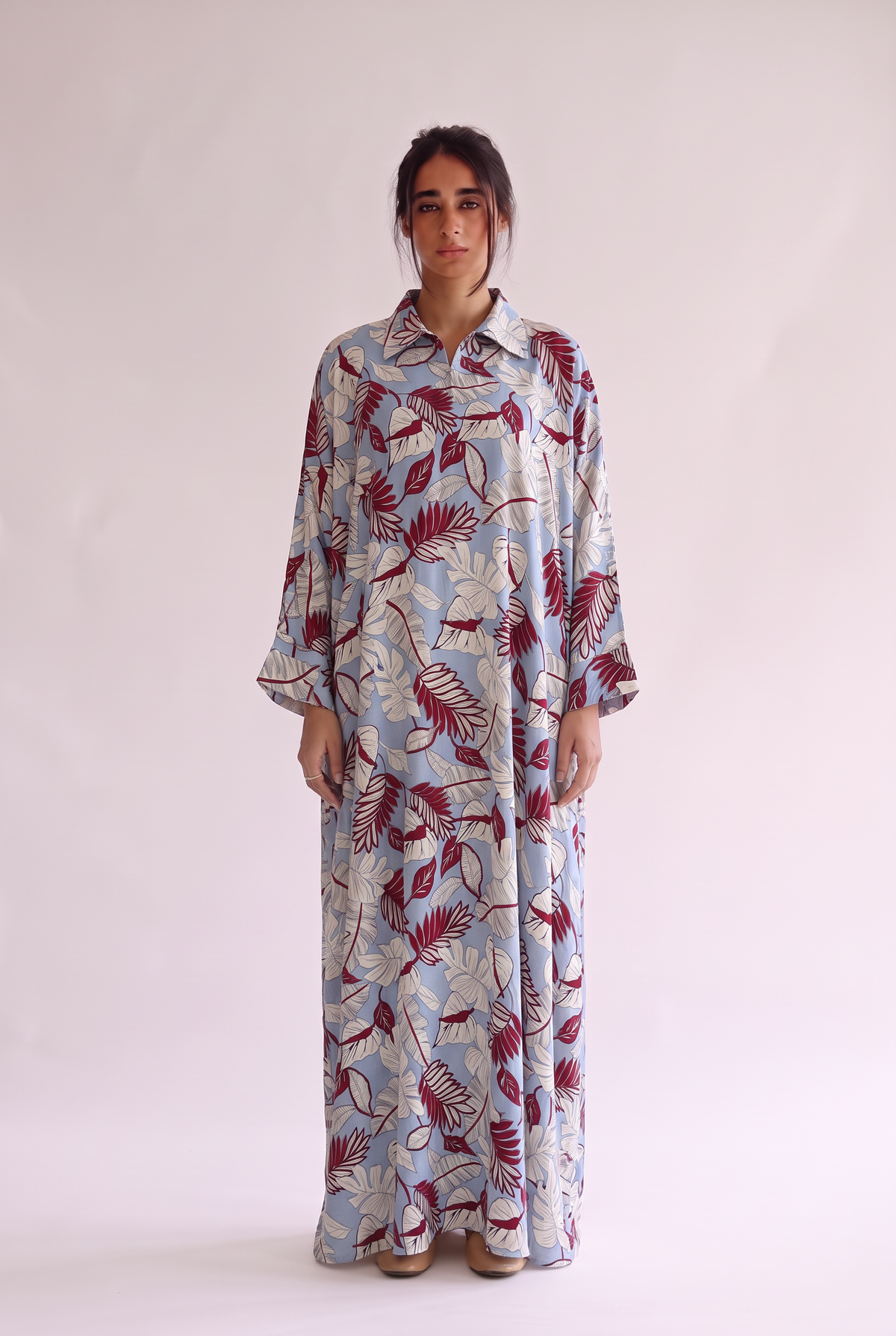 Shirt Collar Beautiful & Tall Kaftan 318