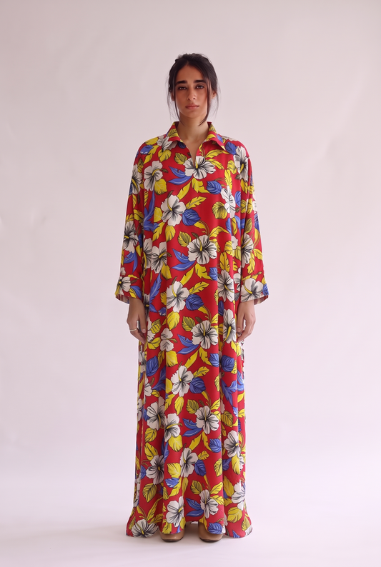 Shirt Collar Beautiful & Tall Kaftan 316