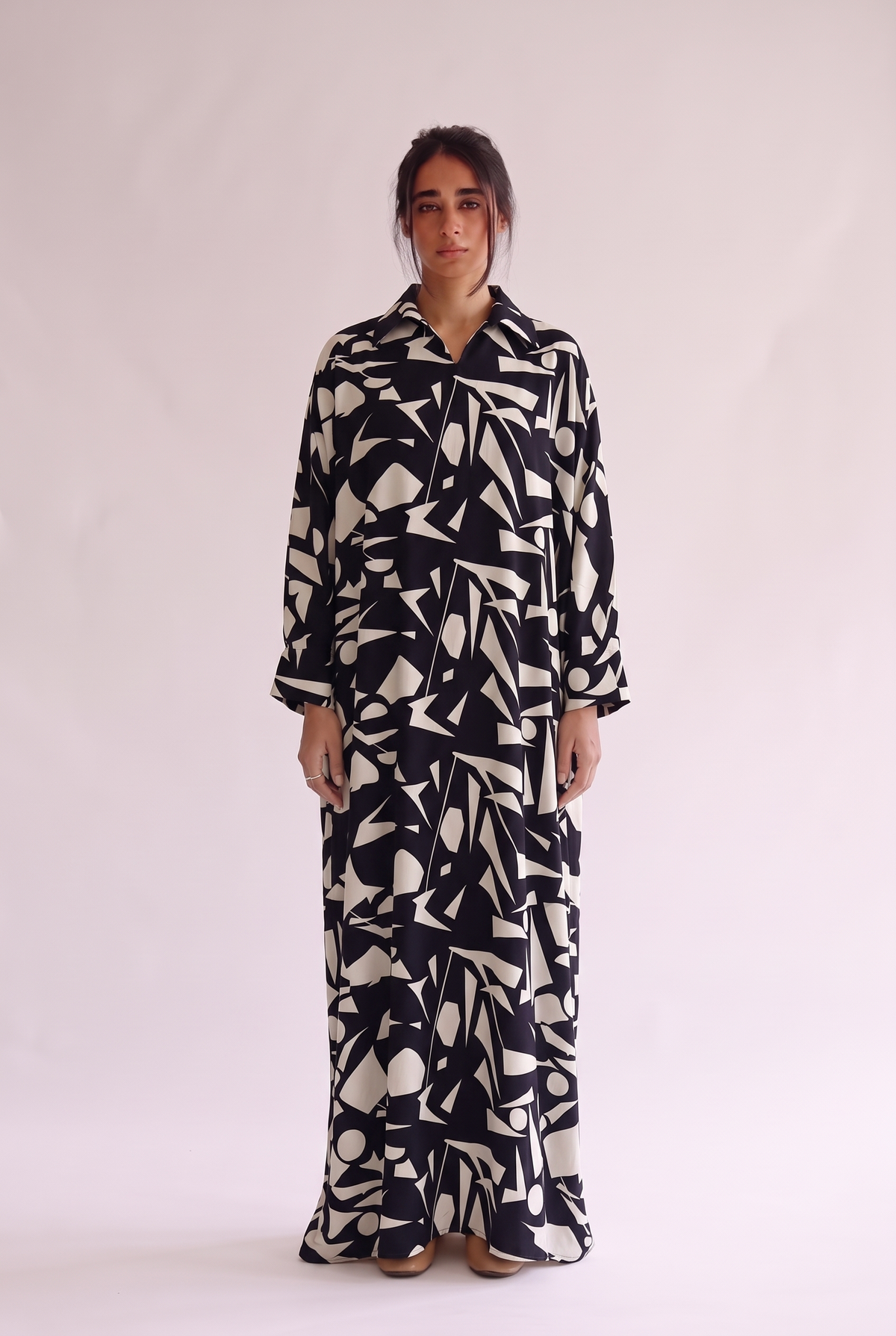 Shirt Collar Beautiful & Tall Kaftan 325