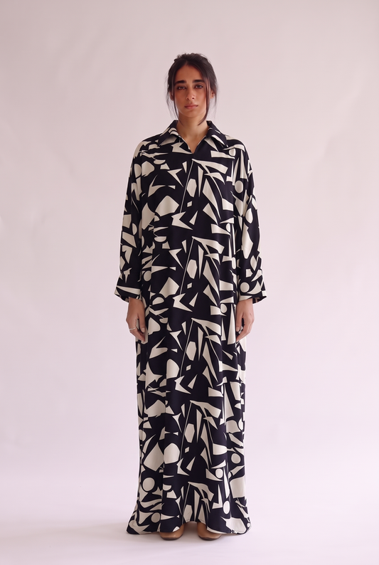 Shirt Collar Beautiful & Tall Kaftan 325