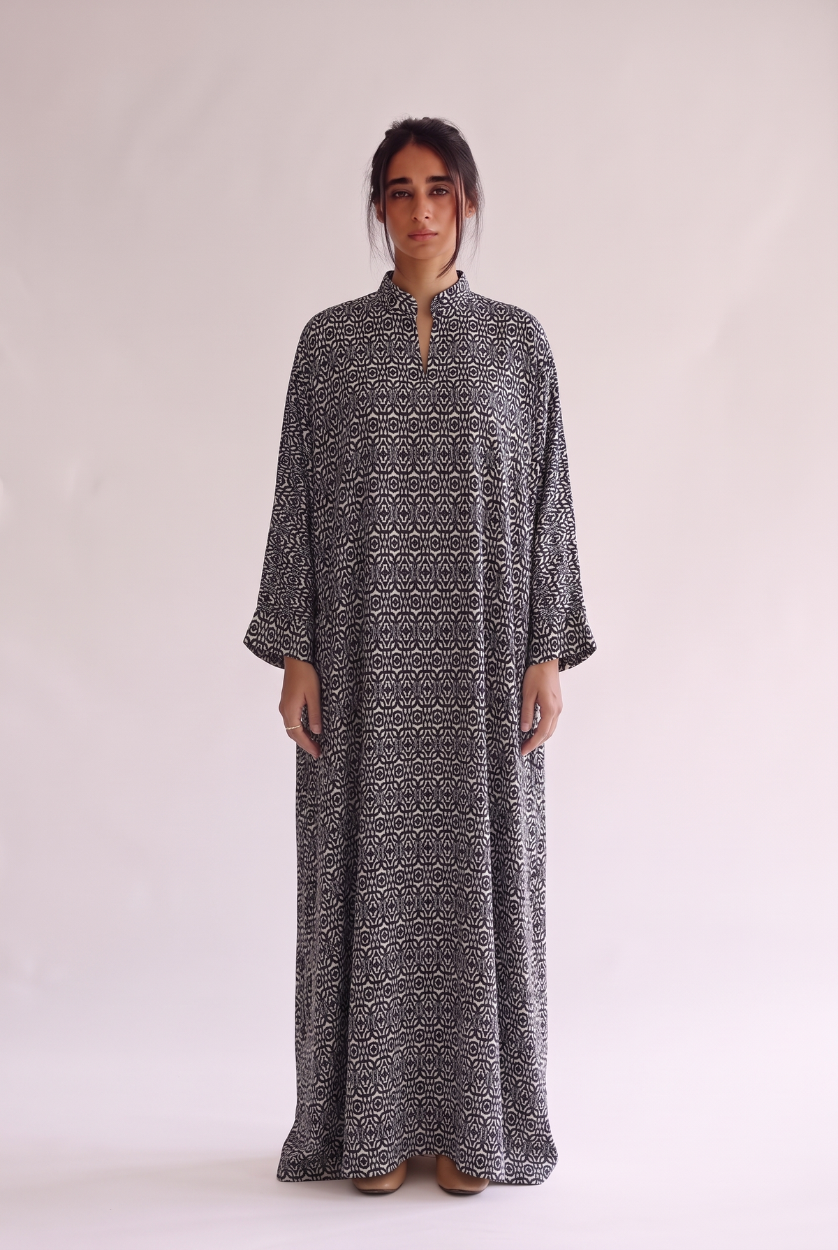 Chinese Shirt Collar Beautiful & Tall Kaftan 306