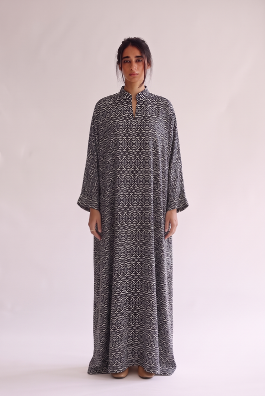 Chinese Shirt Collar Beautiful & Tall Kaftan 306