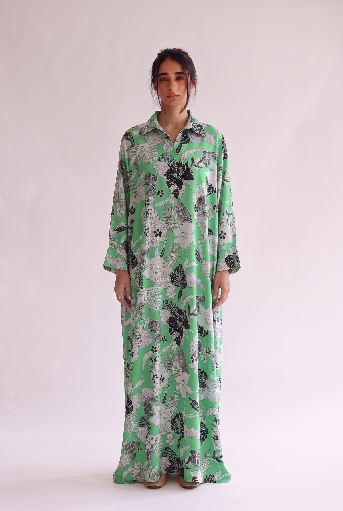 Shirt Collar Beautiful & Tall Kaftan 319
