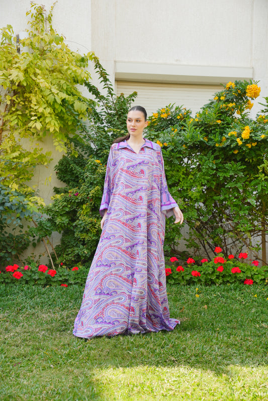 Shirt Collar Bandana Beautiful & Tall Kaftan 30