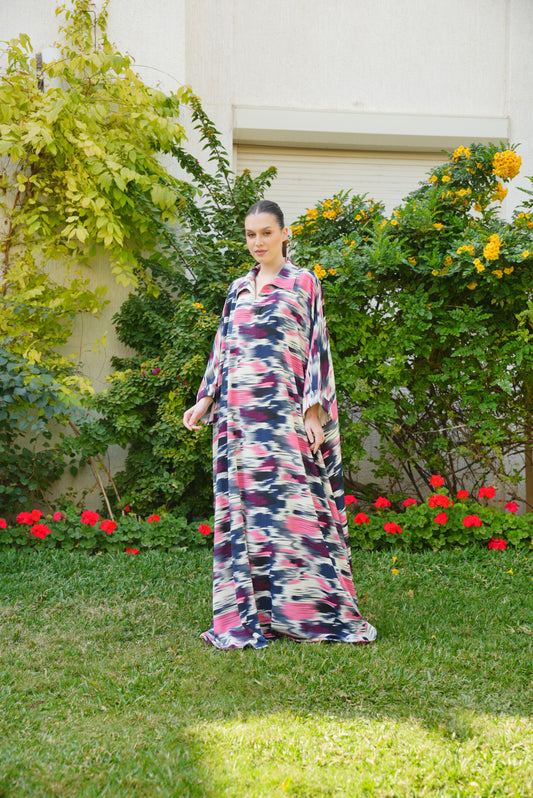 Shirt Collar Beautiful & Tall Kaftan 32