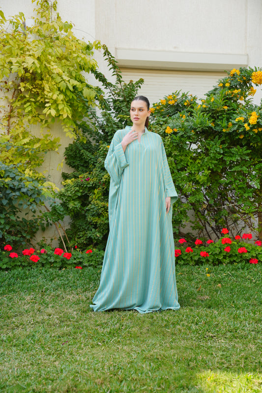 Beautiful & Tall Chinese Collar Kaftan 45