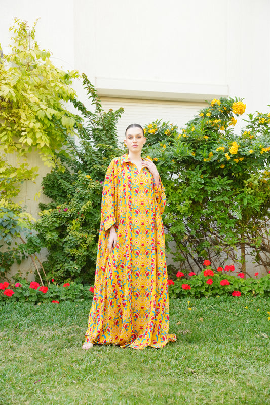 Shirt Collar Beautiful & Tall Kaftan 52