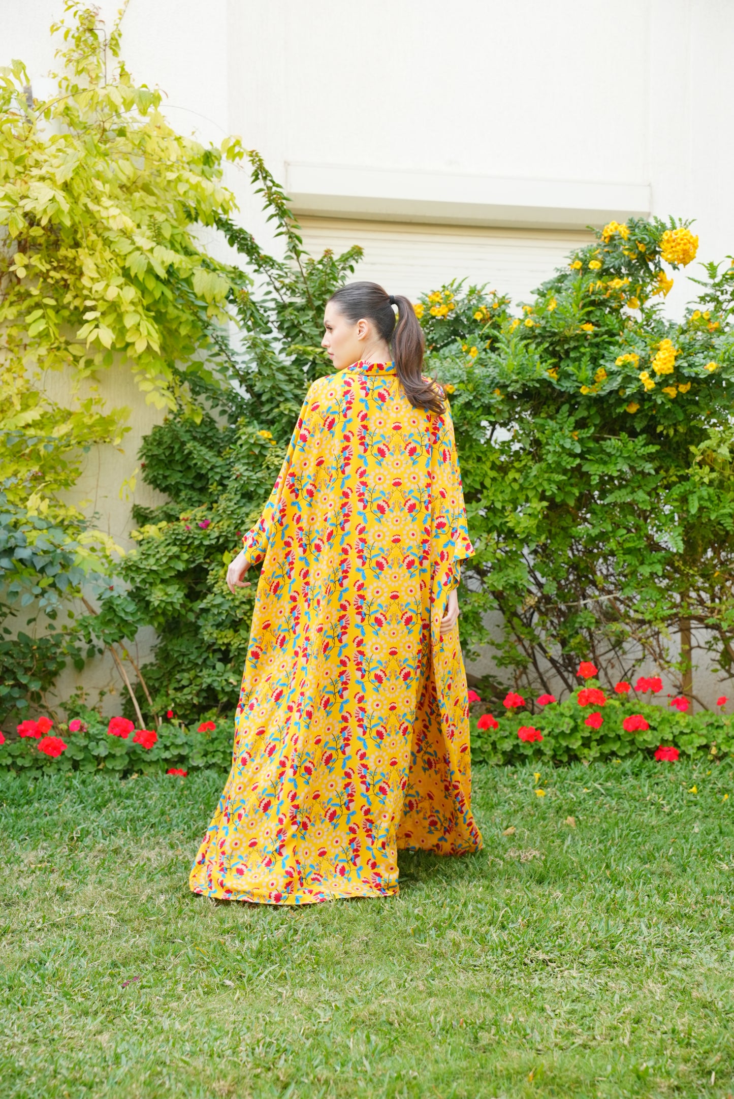 Shirt Collar Beautiful & Tall Kaftan 52