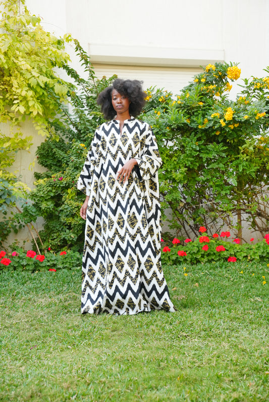 Chinese Collar Beautiful & Tall Kaftan 55