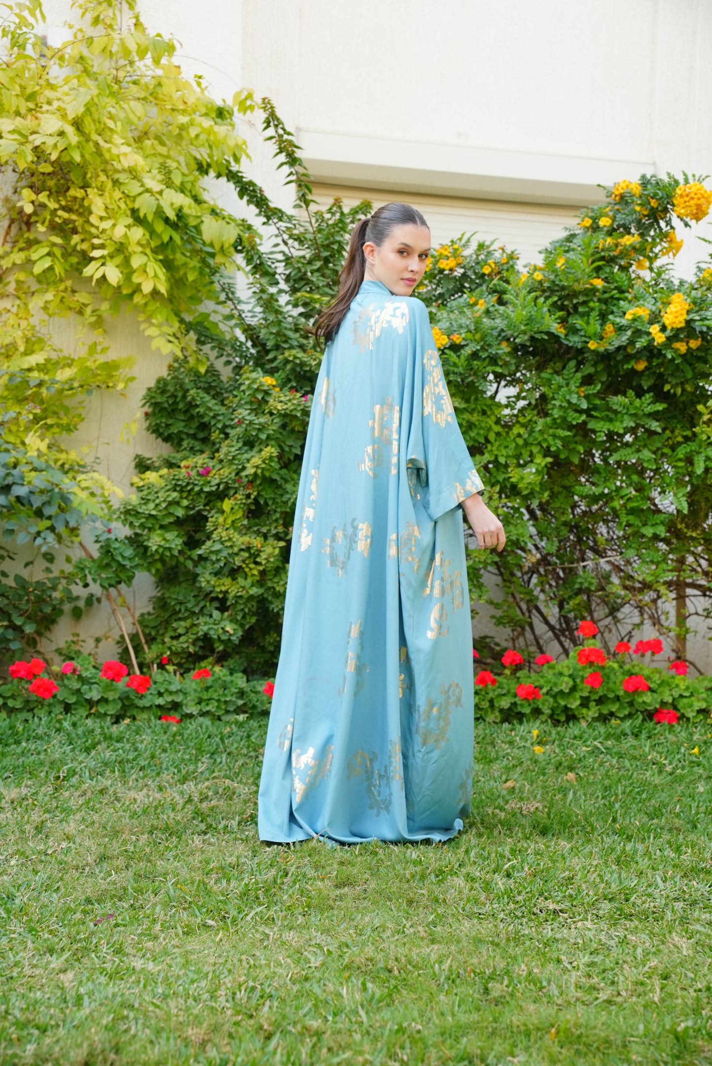 Chinese Collar Beautiful & Tall Kaftan 62