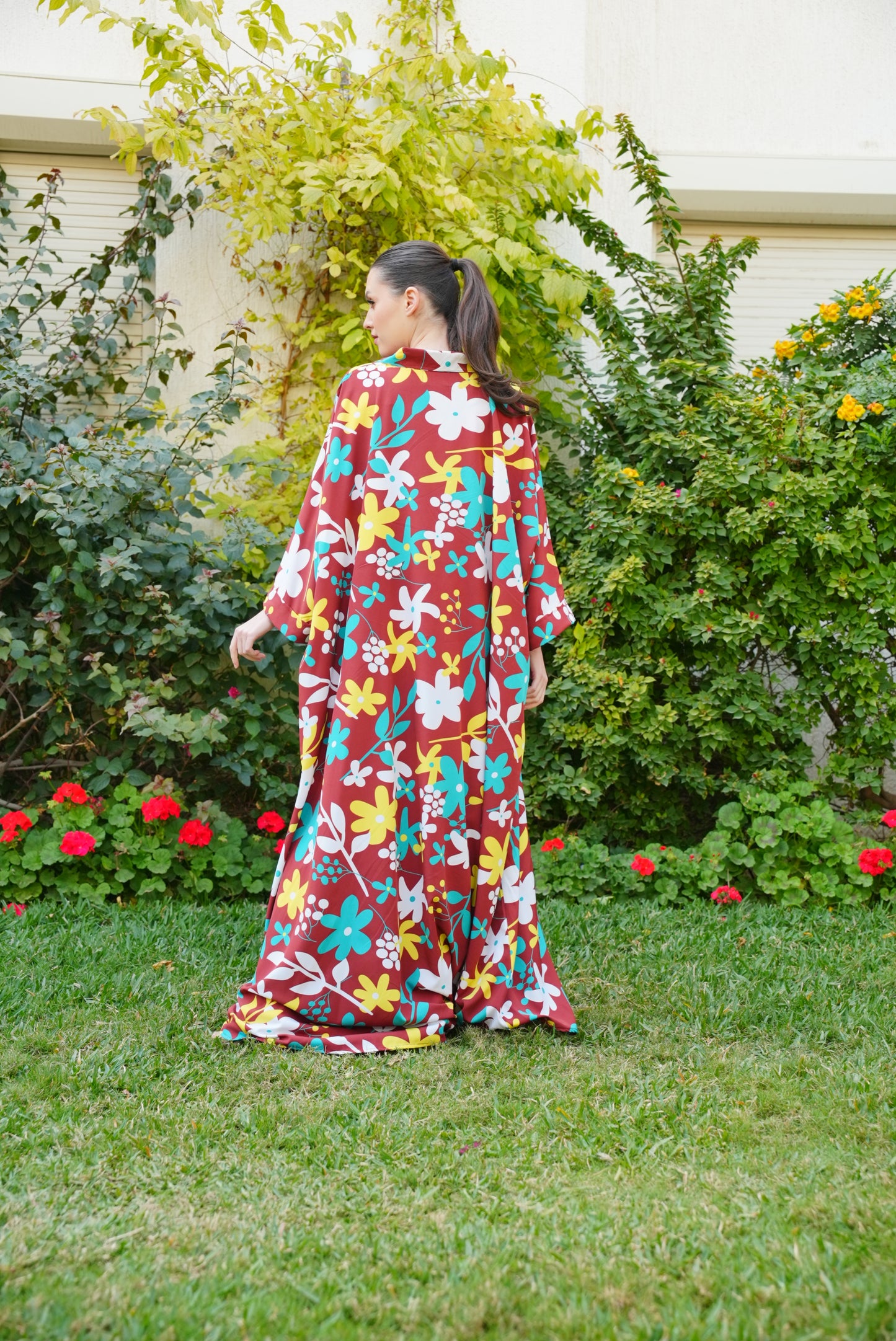 Shirt Collar Beautiful & Tall Kaftan 64