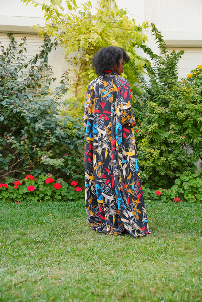 Shirt Collar Beautiful & Tall Kaftan 65