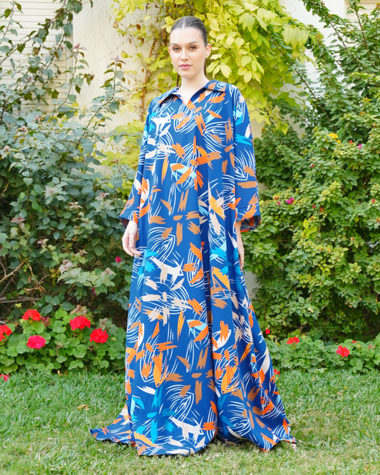 Shirt Collar Beautiful & Tall Kaftan 66