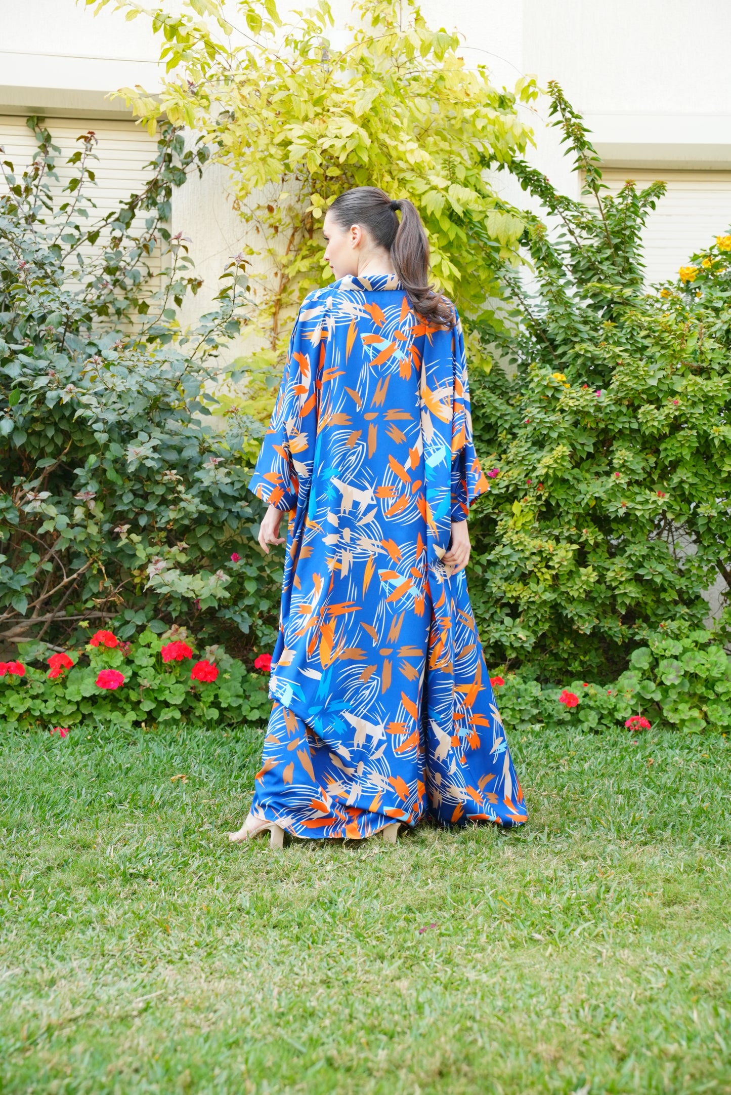 Shirt Collar Beautiful & Tall Kaftan 66