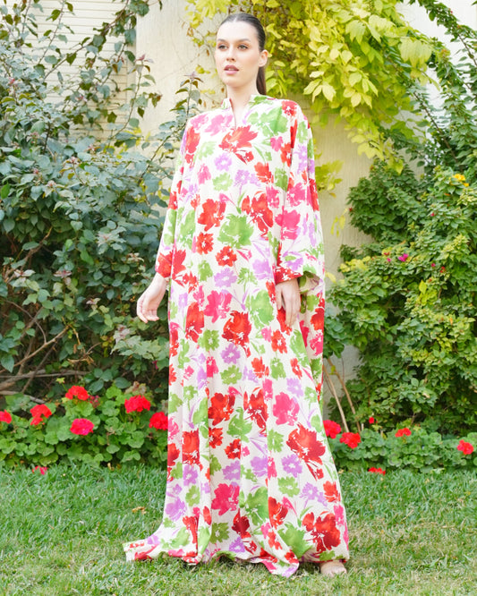 Chinese Collar Beautiful & Tall Kaftan 68
