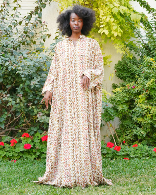 Mandarin Collar Beautiful & Tall Kaftan 69