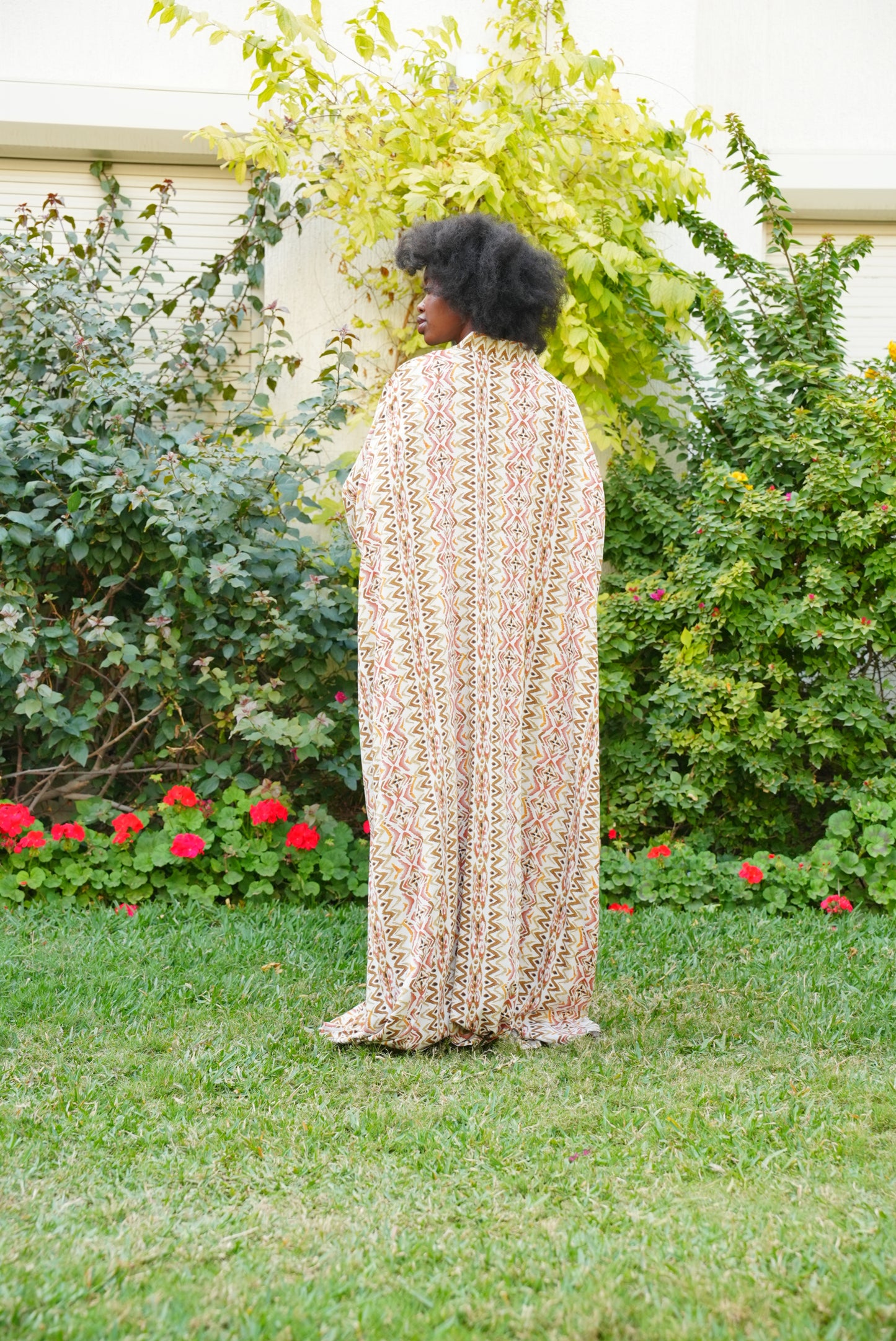 Mandarin Collar Beautiful & Tall Kaftan 69