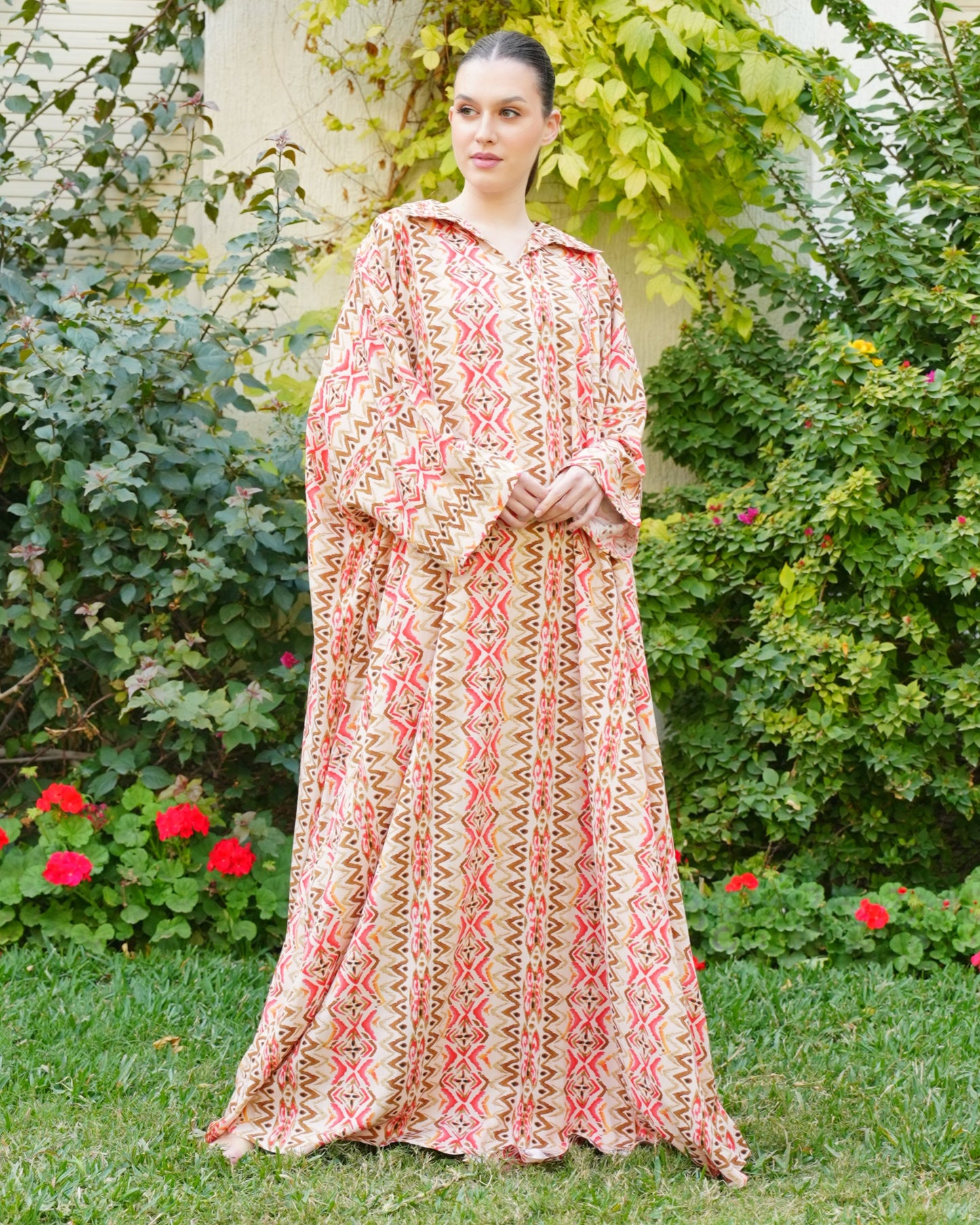 Beautiful & Tall Shirt Collar Kaftan 70