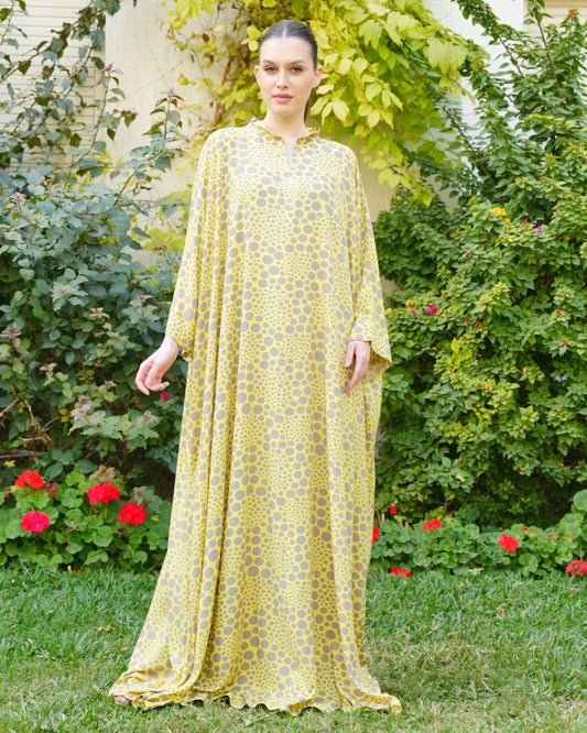 Mandarin Collar Beautiful & Tall Kaftan 76