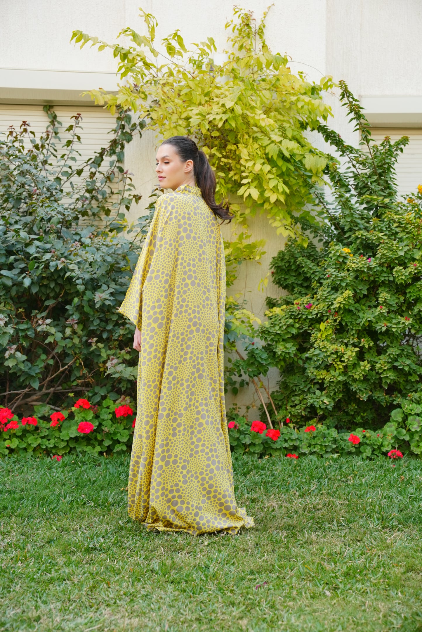 Mandarin Collar Beautiful & Tall Kaftan 76