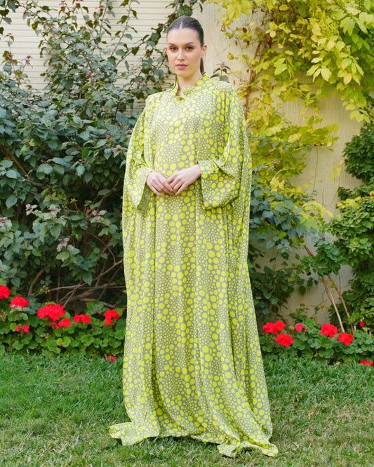 Mandarin Collar Beautiful & Tall Kaftan 78