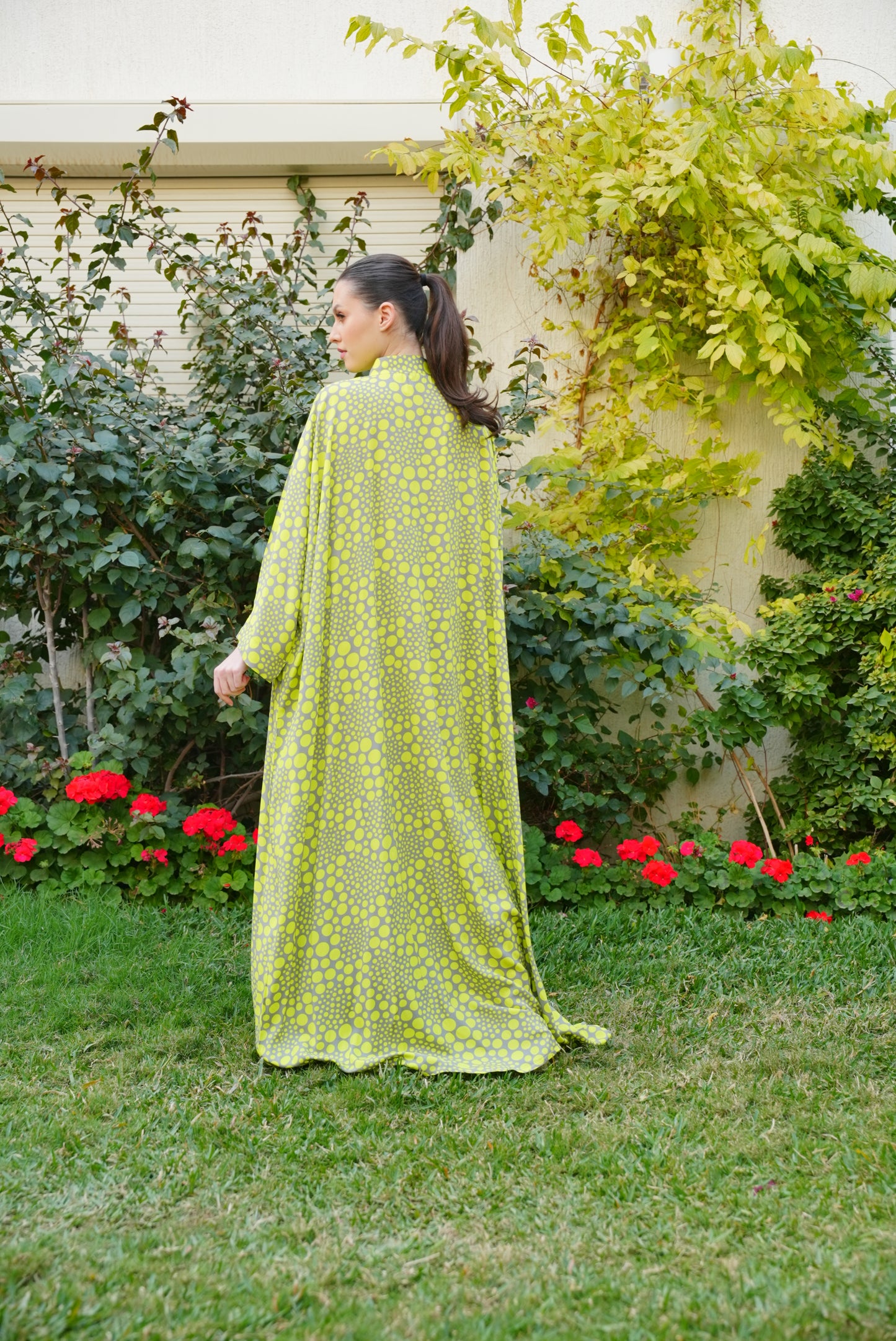 Mandarin Collar Beautiful & Tall Kaftan 78