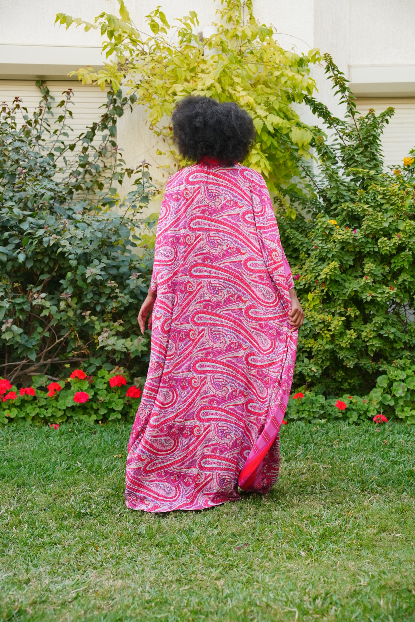 Mandarin Collar Beautiful & Tall Kaftan 79