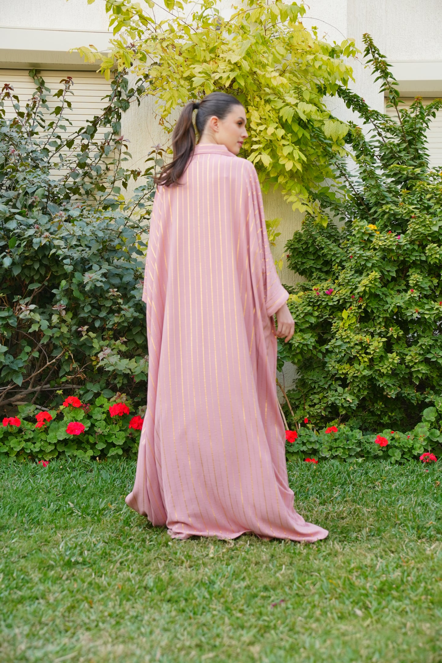Shirt Collar Beautiful & Tall Kaftan 84
