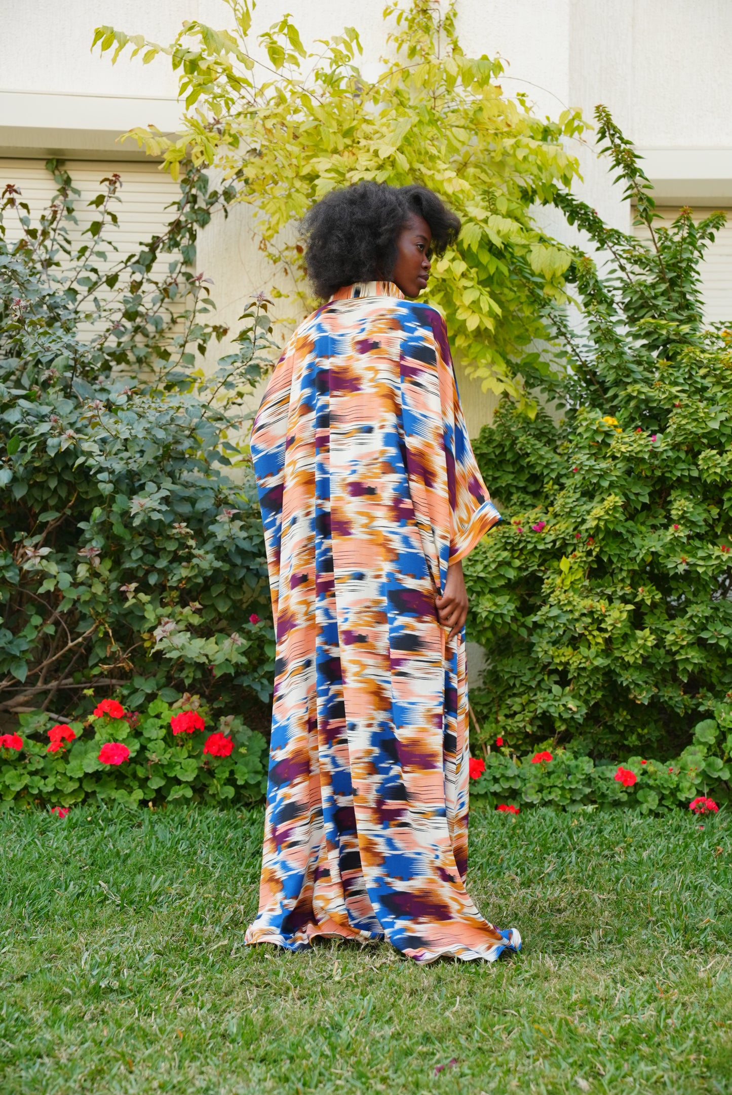 Mandarin Collar Beautiful & Tall Kaftan 85