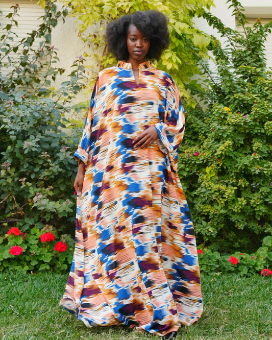 Mandarin Collar Beautiful & Tall Kaftan 85