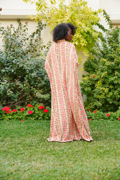 Mandarin Collar Beautiful & Tall Kaftan 91
